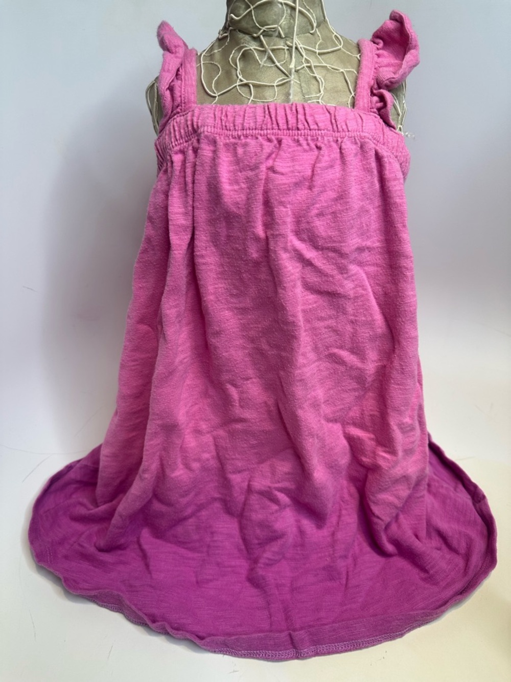 GAP Pink Ombre Cotton Skater Dress